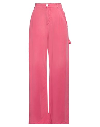 Woman Pants Fuchsia Size 2 Lyocell