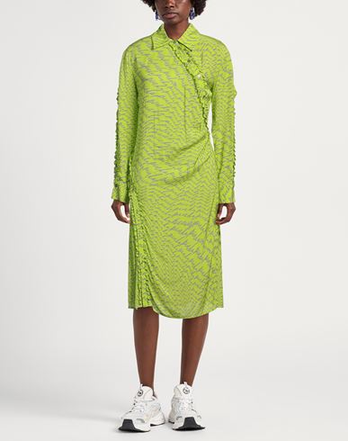 Woman Midi dress Acid green