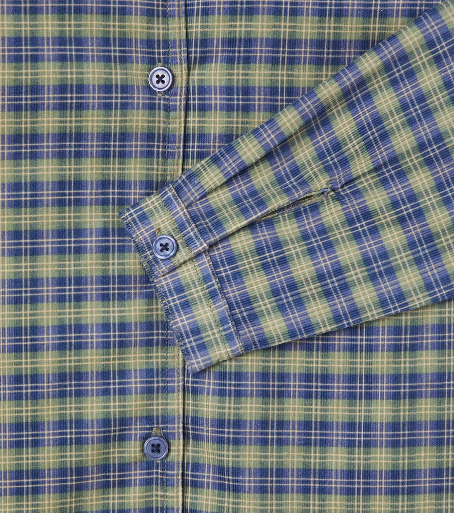 Konges Sløjd Cara checked cotton shirt