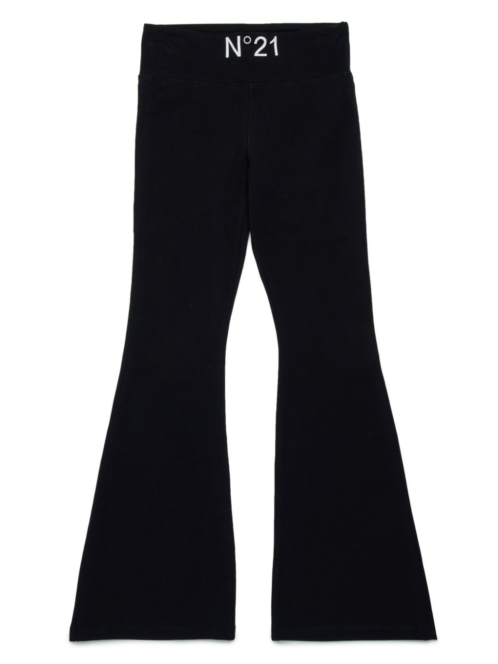 Bootcut track pants - Black