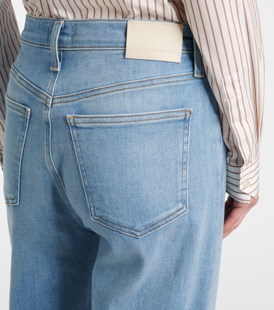 Palma high-rise straight jeans
