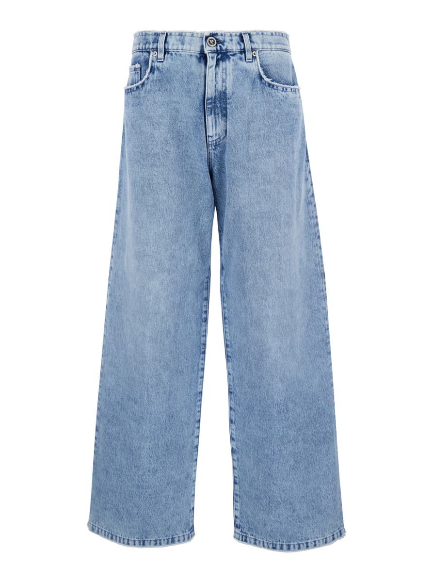 Light Blue Cotton Jeans