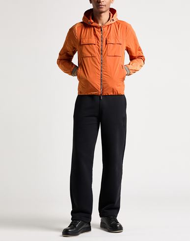 Man Jacket Orange Size 36 Polyamide