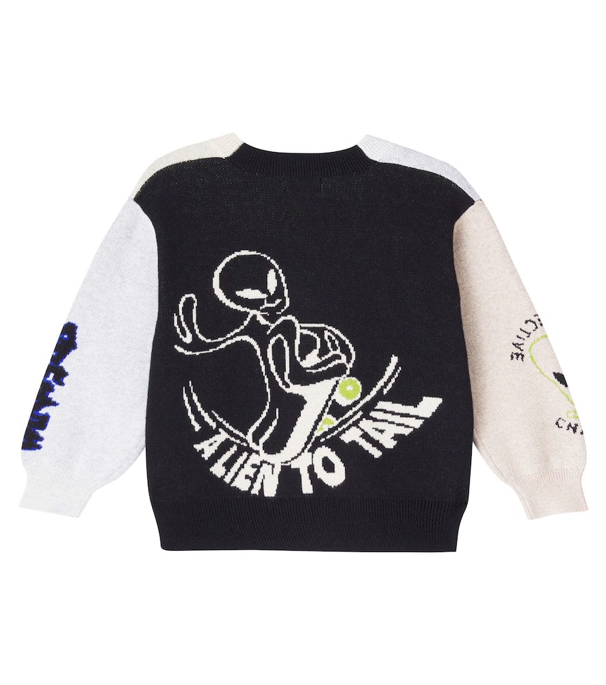 Burt cotton and wool cardigan