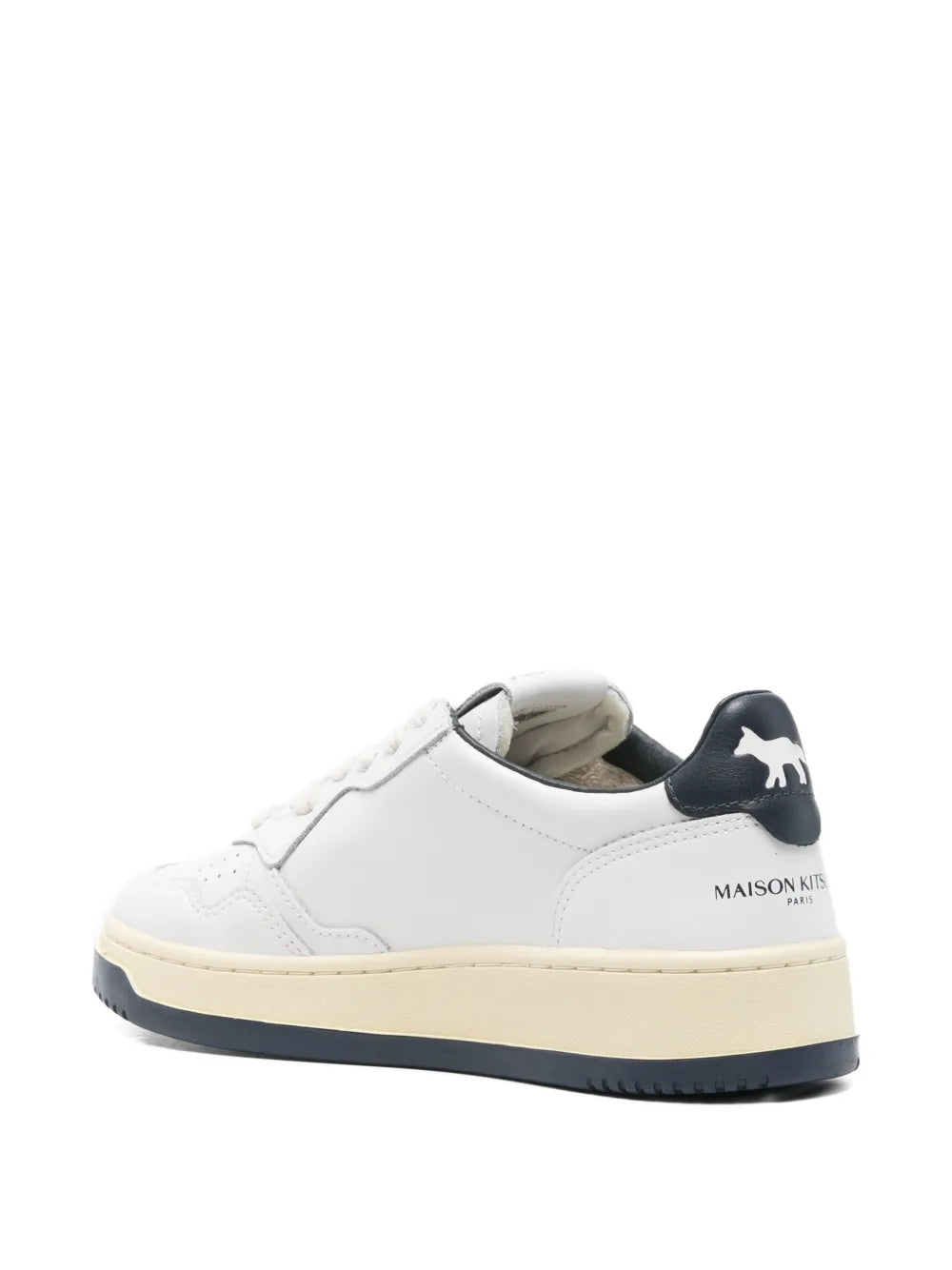 Autry X Maison Kitsunè Autry X Maison Kitsunè Leather Sneaker