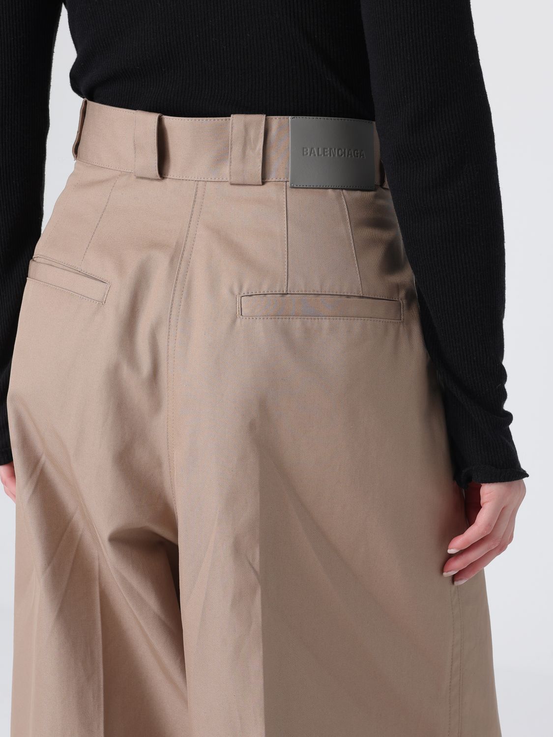 Pants Woman color Beige