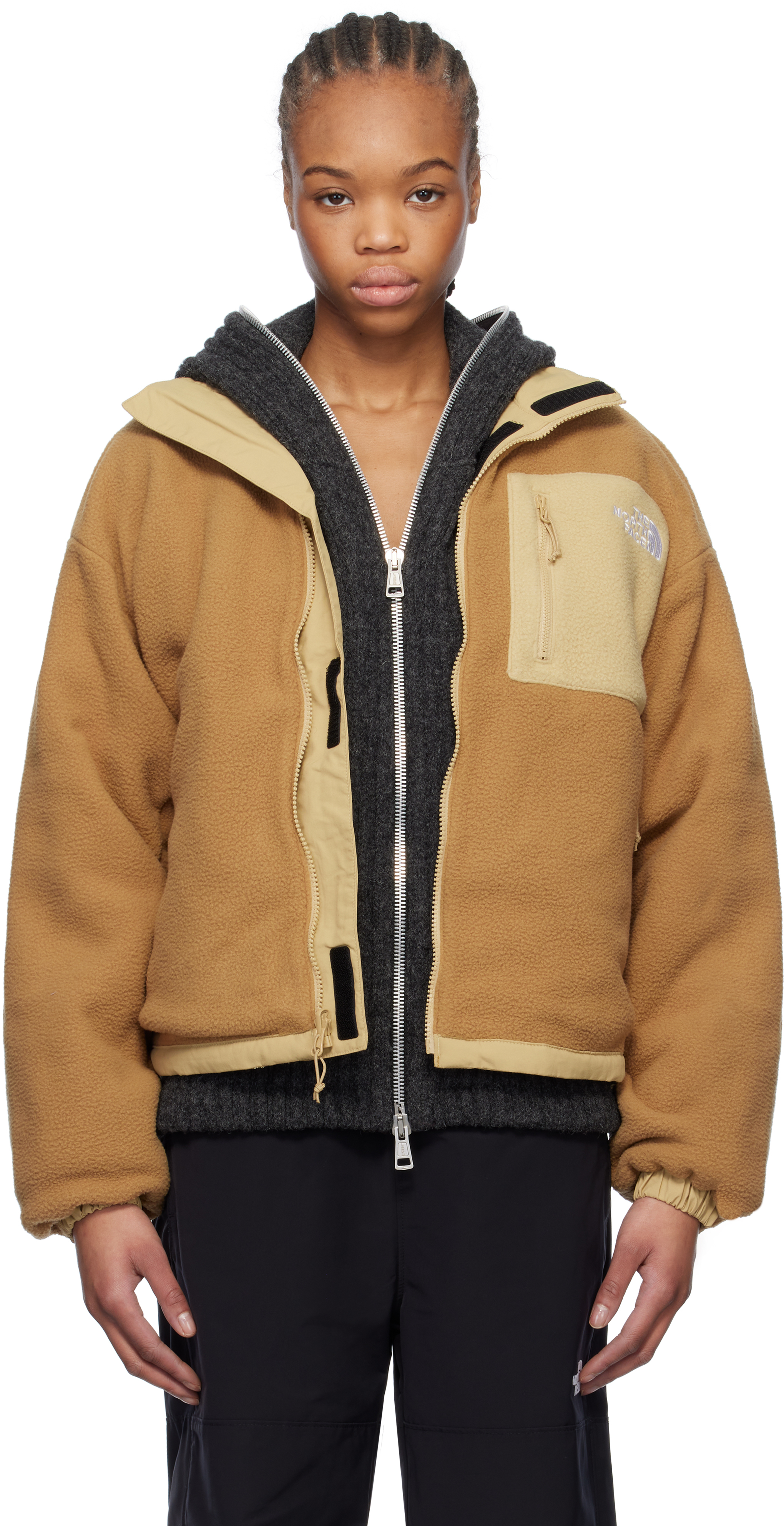 The North Face Brown & Khaki Yumiori Reversible Jacket