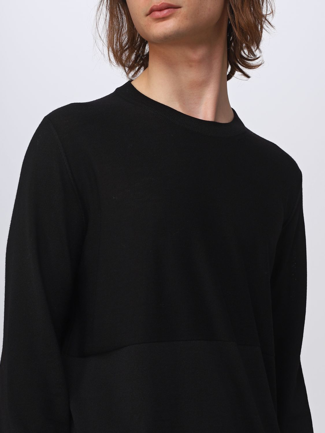 Sweatshirt Men color Black
