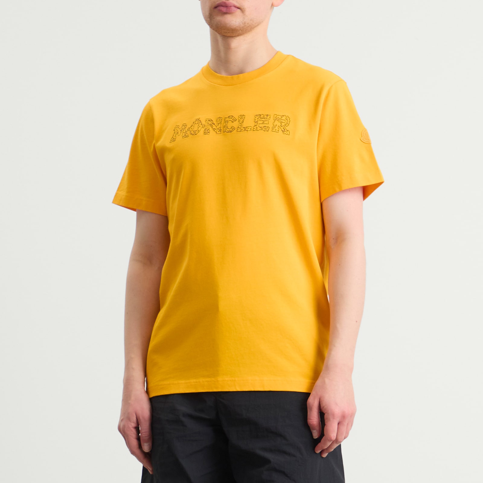 Men's Sketch Logo T-Shirt in Yellow