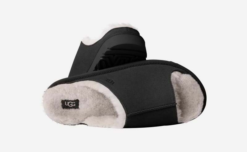 ® Women's Greenport Slide Sheepskin Slippers in Black