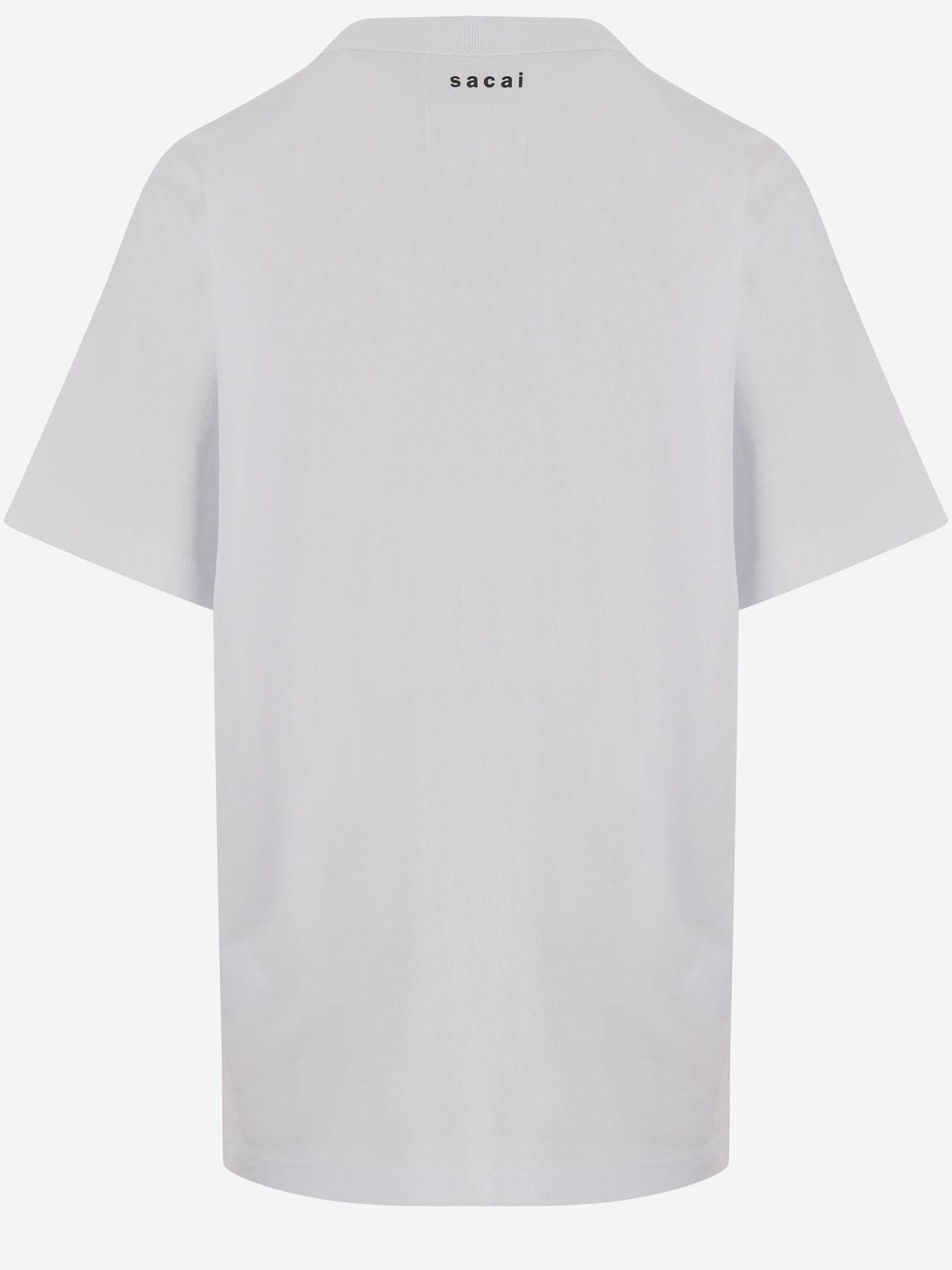 Printed Cotton T-shirt — White