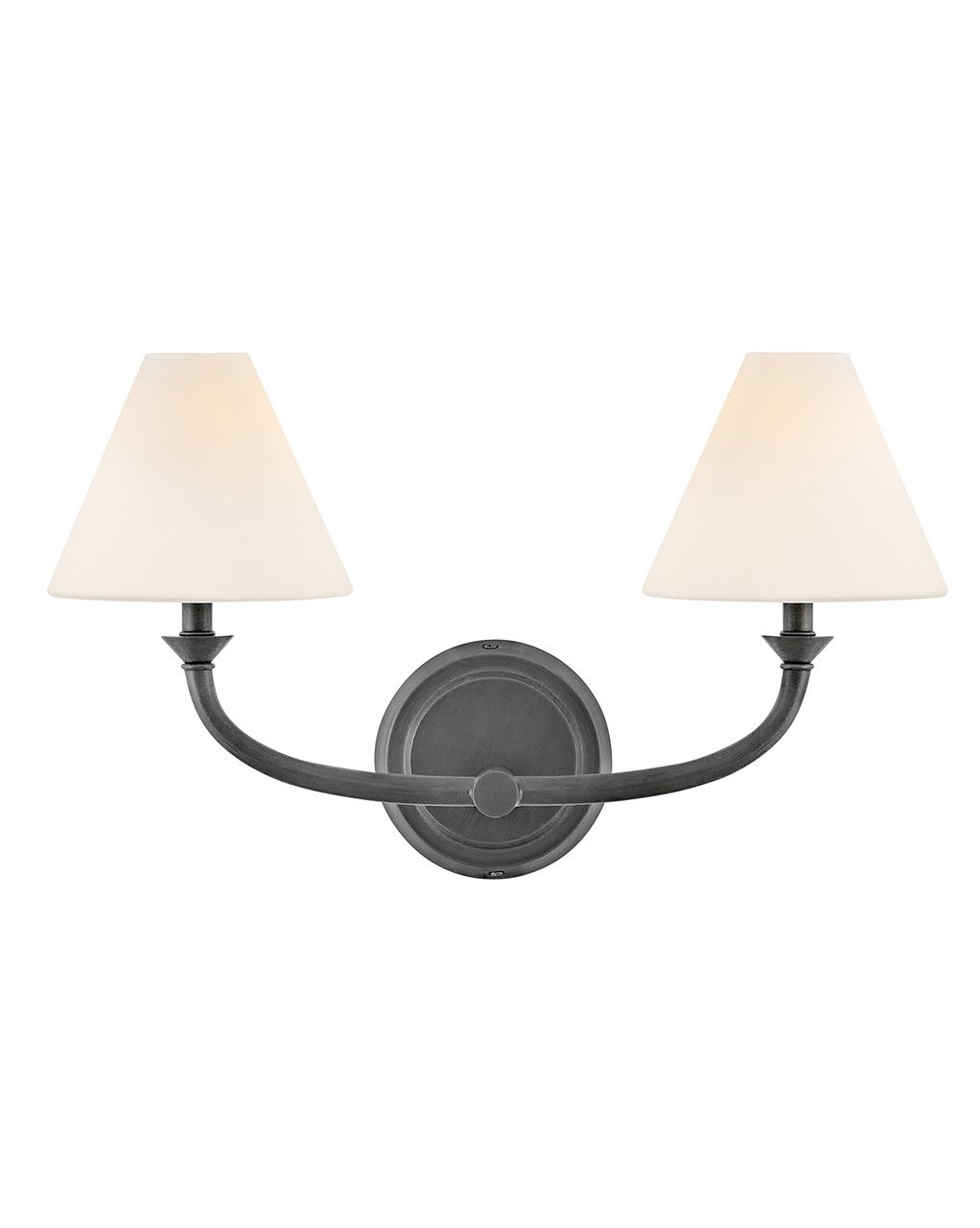Blackened Brass LED Bathroom Vanity Light from the Greta Collection