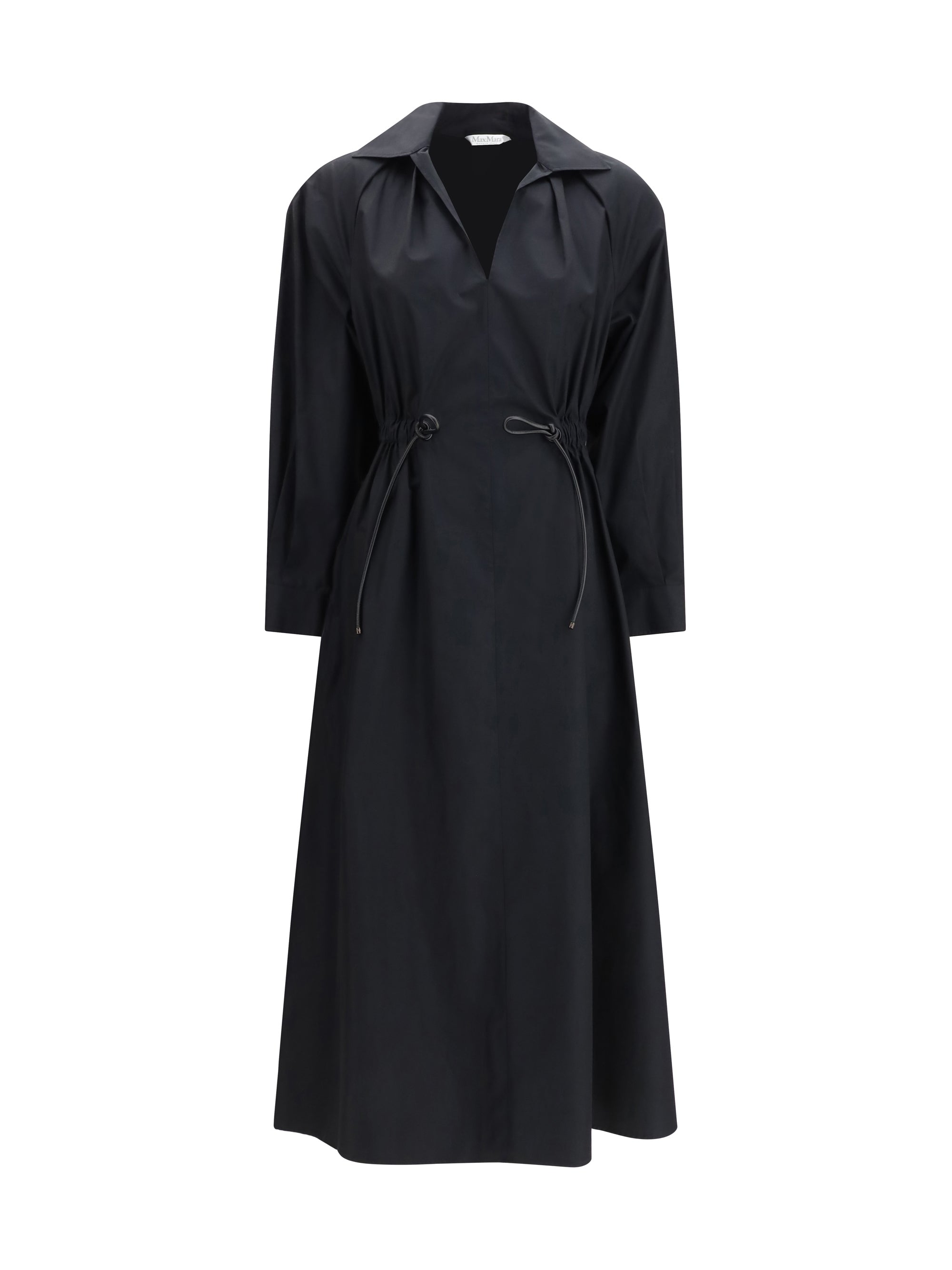 Pedaggi Midi Dress — Black