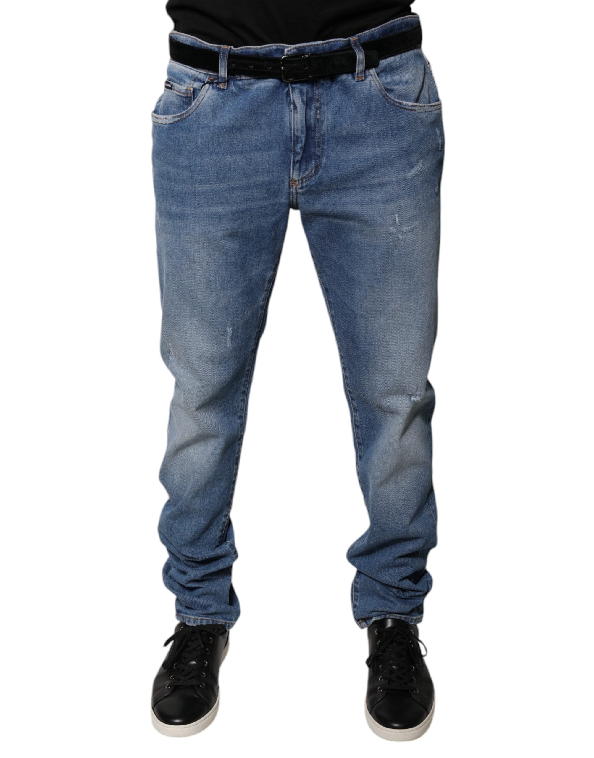 Skinny Denim Jeans — Blue