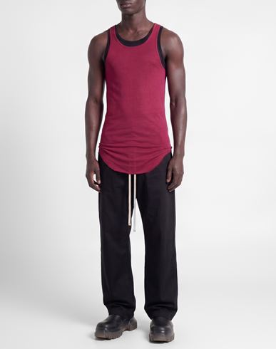 Man Tank top Garnet Size L Cotton