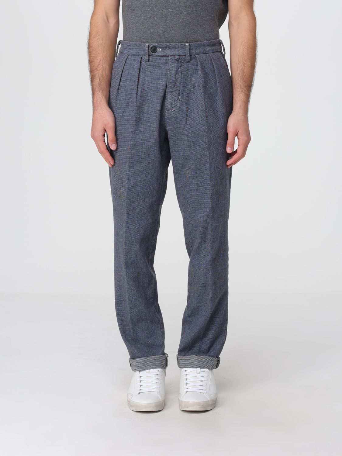 Pants Men color Grey