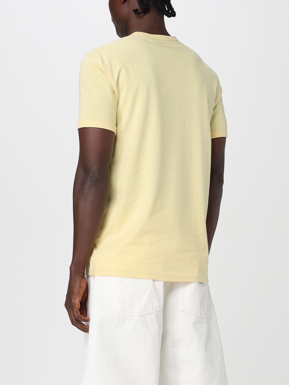 T-Shirt FRED PERRY Men color Mustard