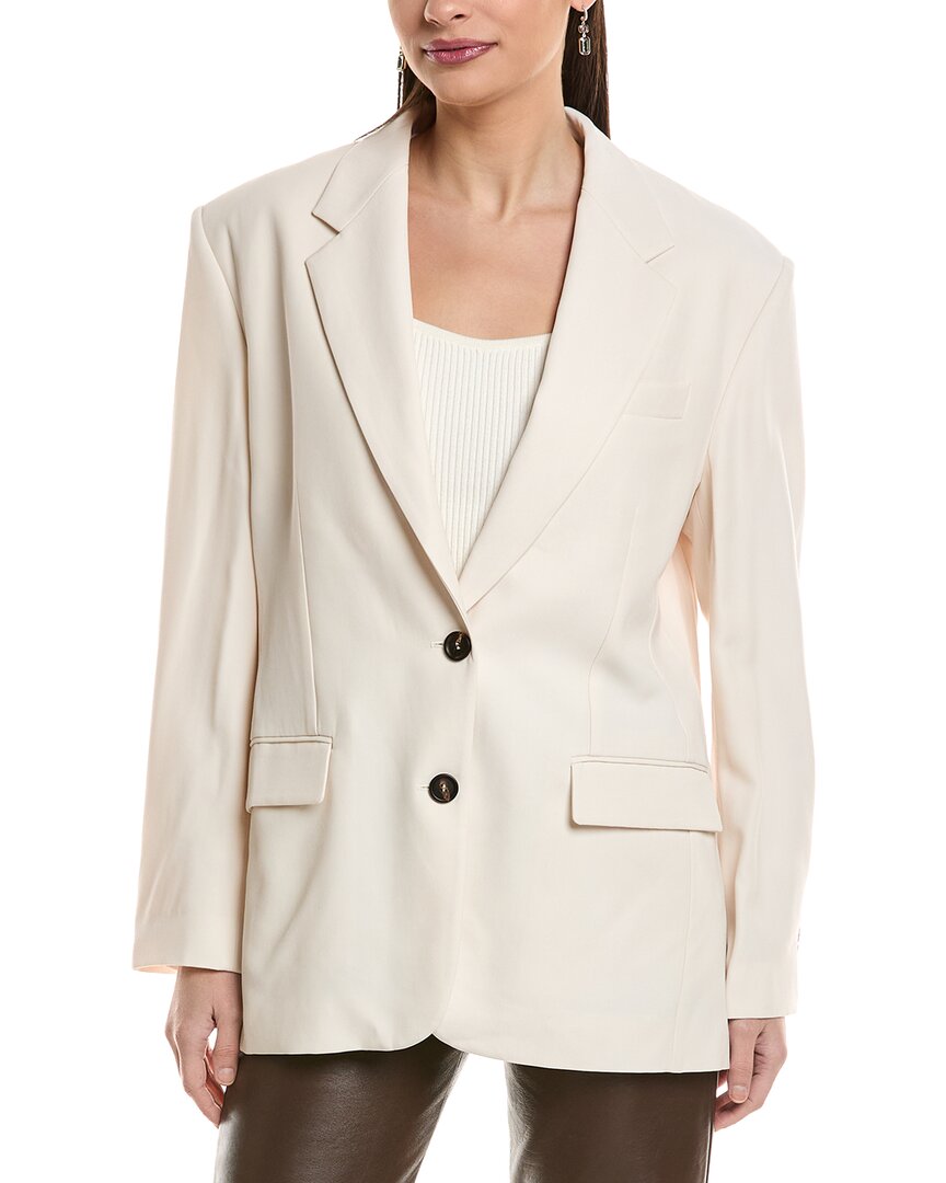 Wool-Blend Blazer