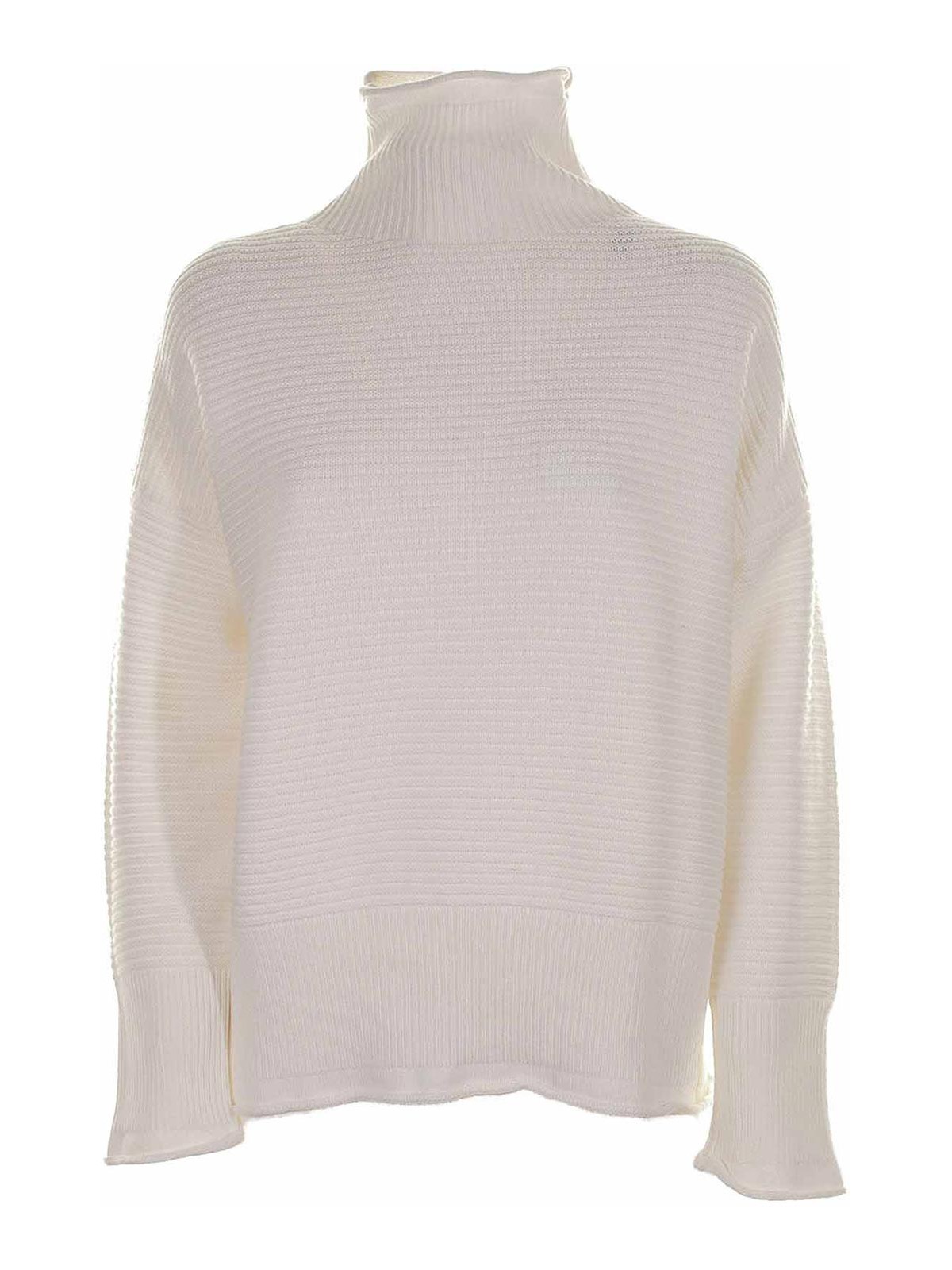White Wool Turtleneck