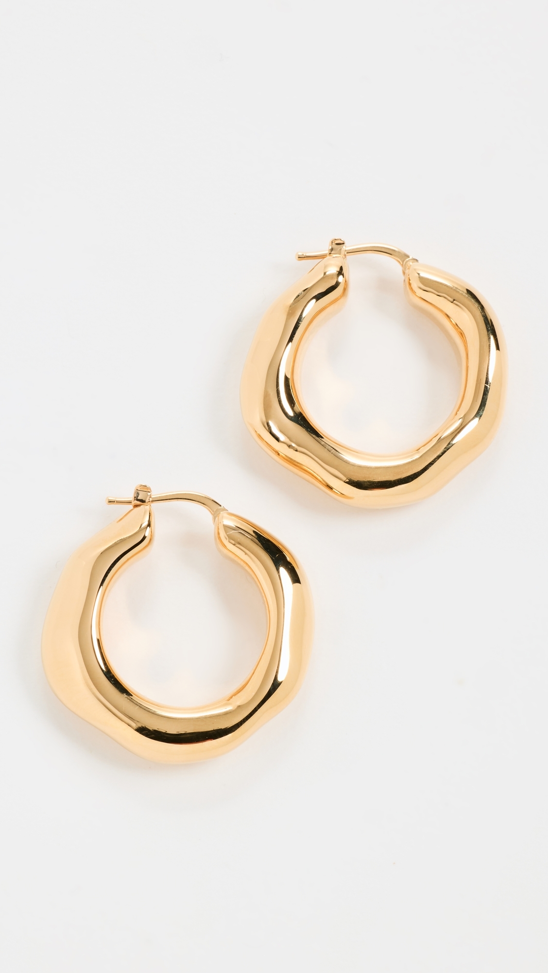 New Lightness Earrings Gold One Size