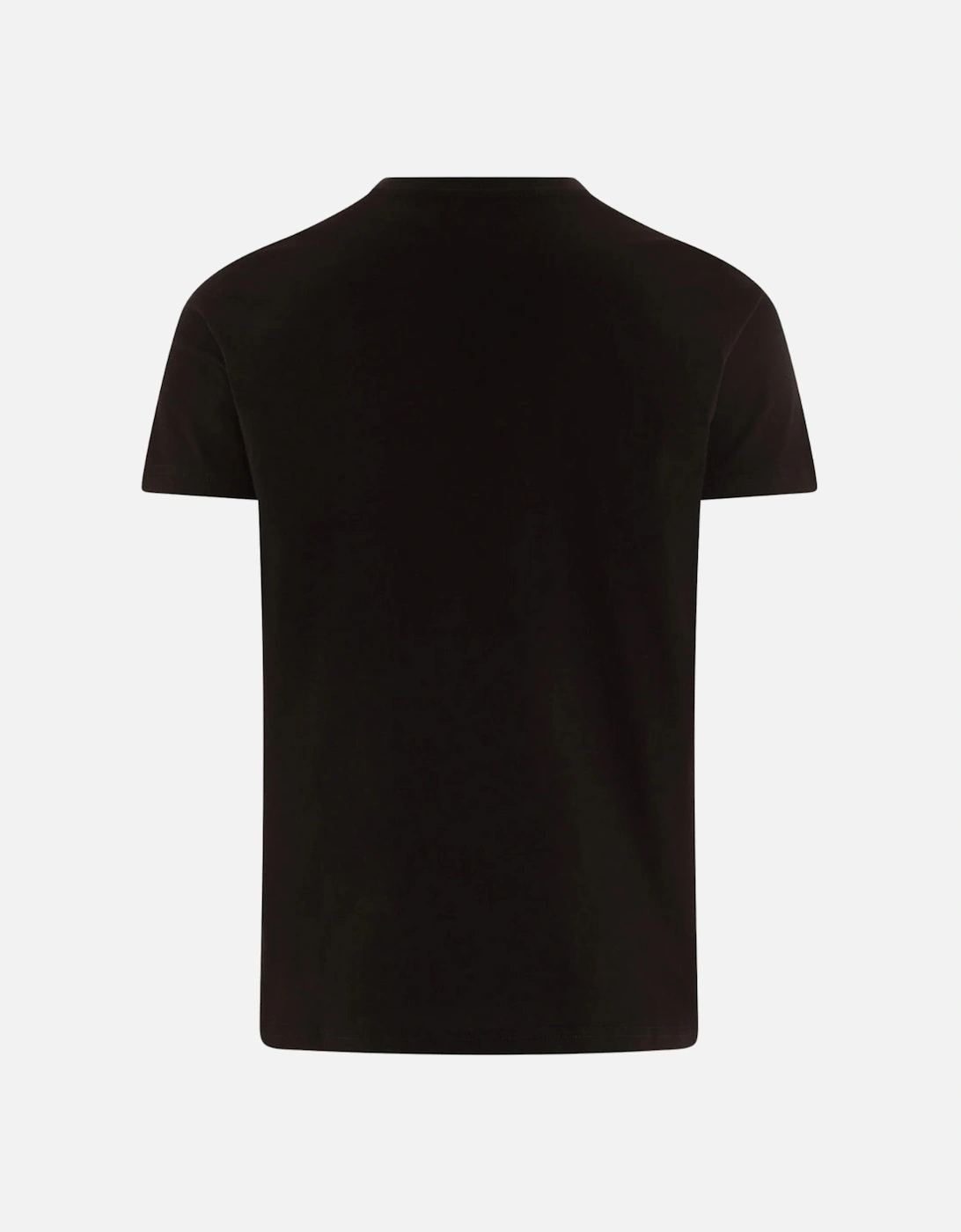Men's Diesel Large Block D Logo Black T-Shirt - Size: 40/Regular