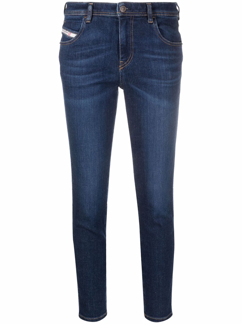 Slim-cut denim jeans - Blue