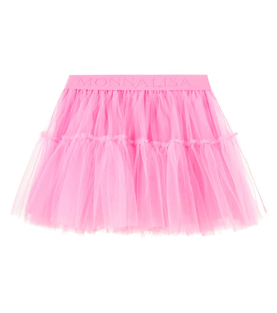 Tiered tulle skirt