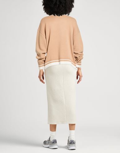 Woman Cardigan Sand Size S Wool, Cashmere