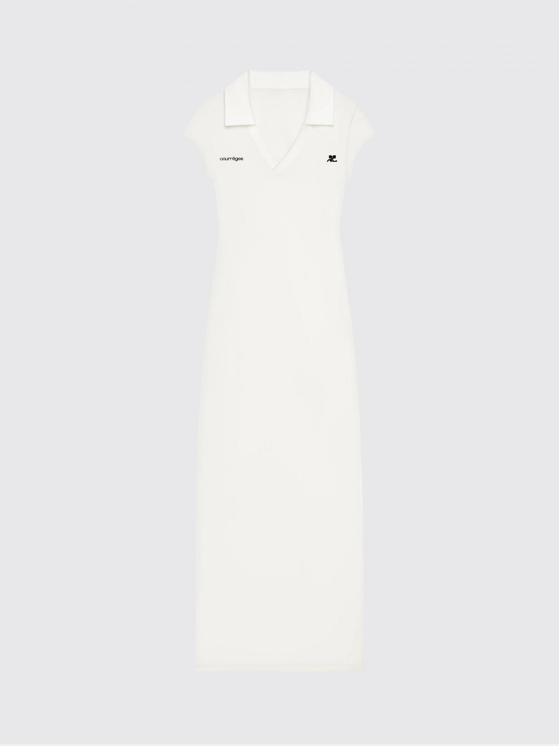 Dress COURRÈGES Woman color White