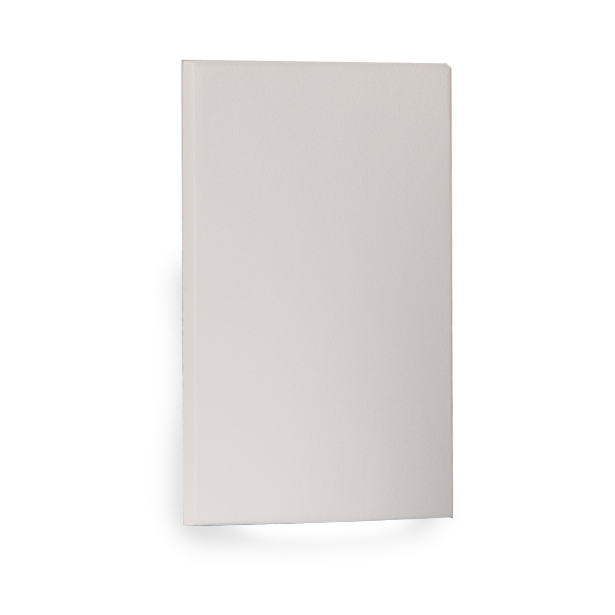White on Aluminum LED Step and Wall Light from the Ledme Step And Wall Lights Collection