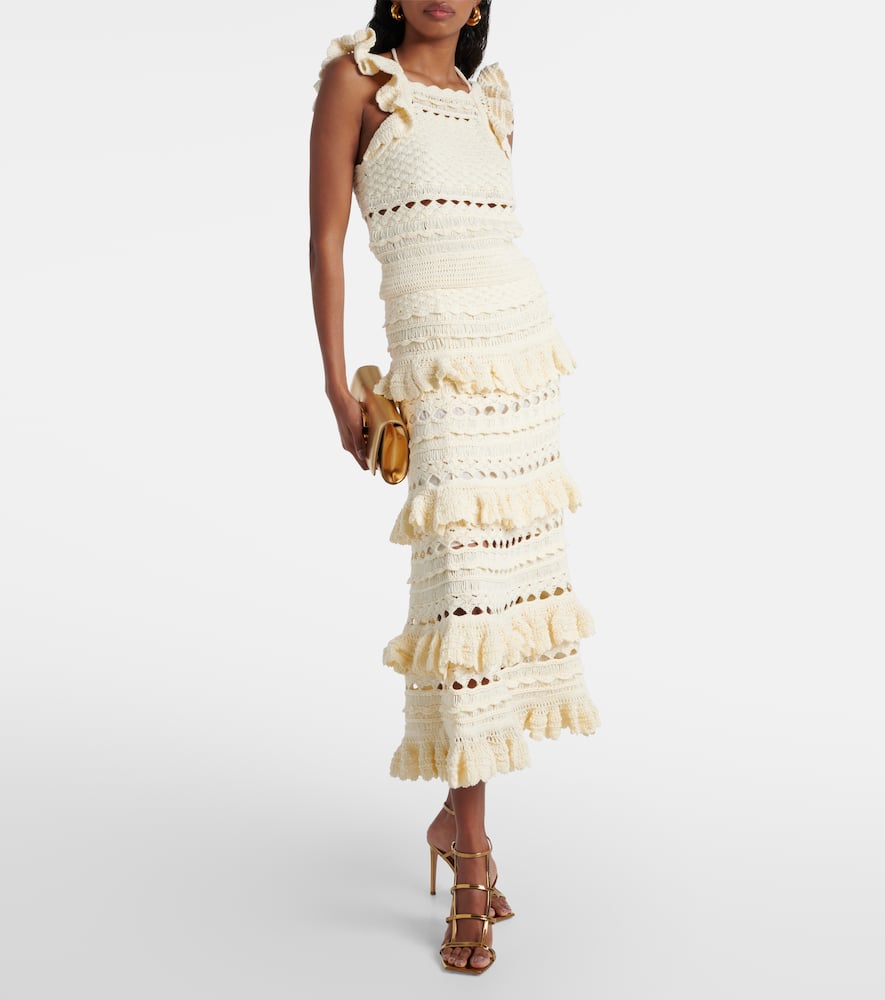 Mondry metallic leather sandals