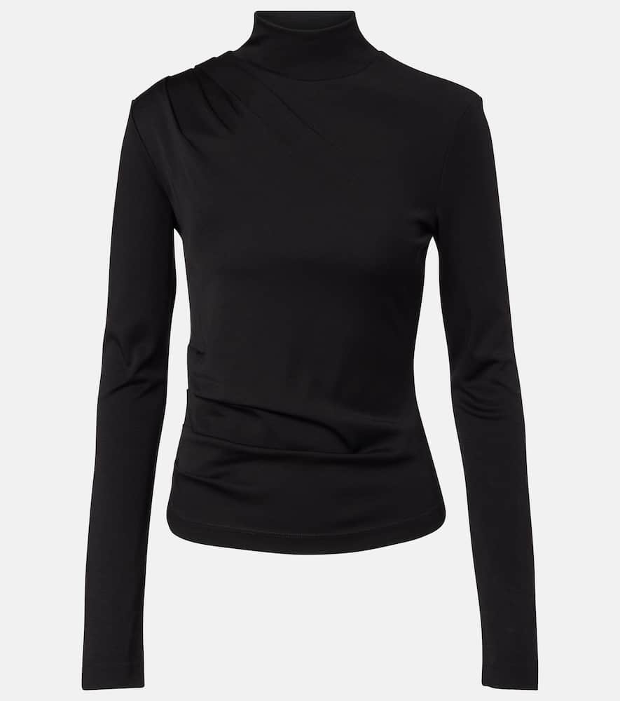 Wool turtleneck sweater