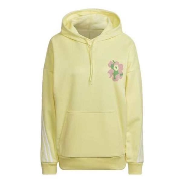 (WMNS) X Marimekko Hoodie 'Yellow'