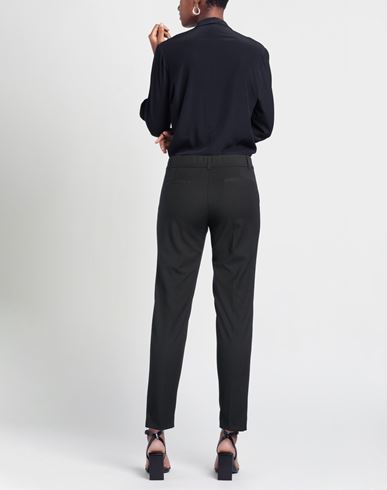 Woman Pants Black Size 6 Polyester, Viscose, Elastane