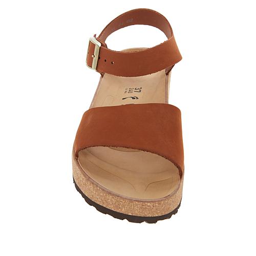 Papillio by Glenda Leather Wedge Sandal