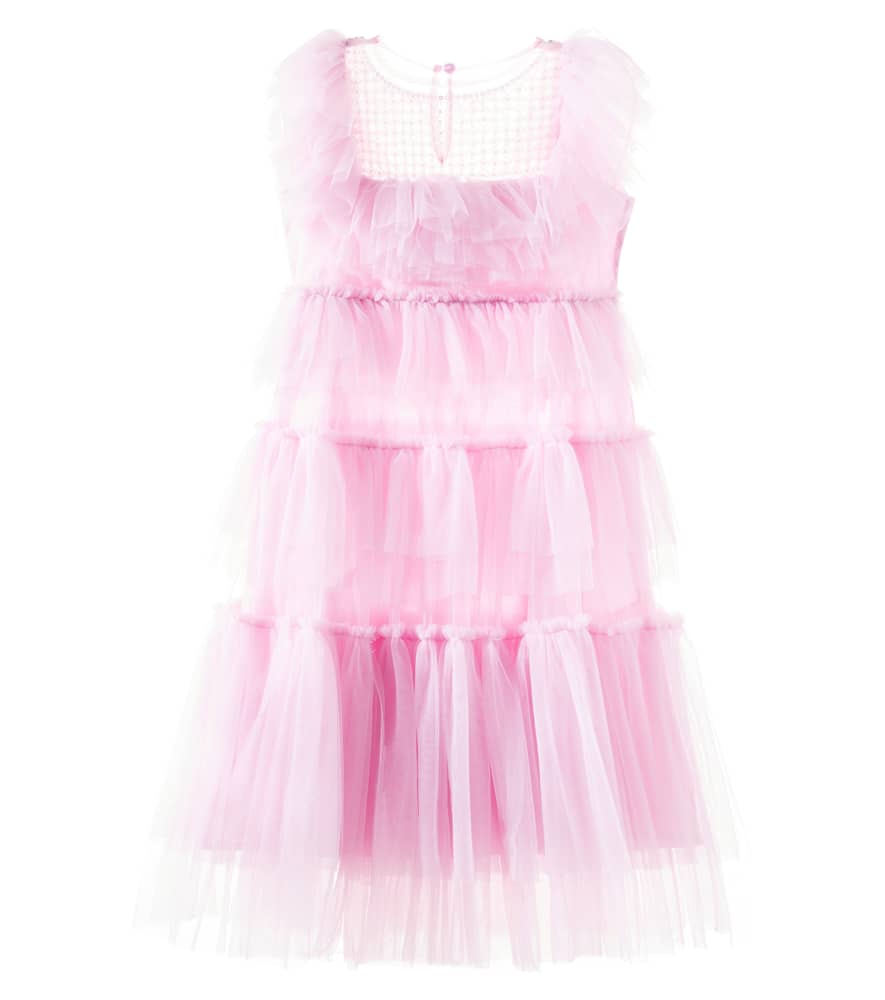Bright Star tiered tulle dress