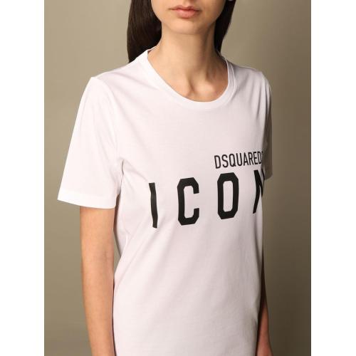 Icon print T-shirt dress