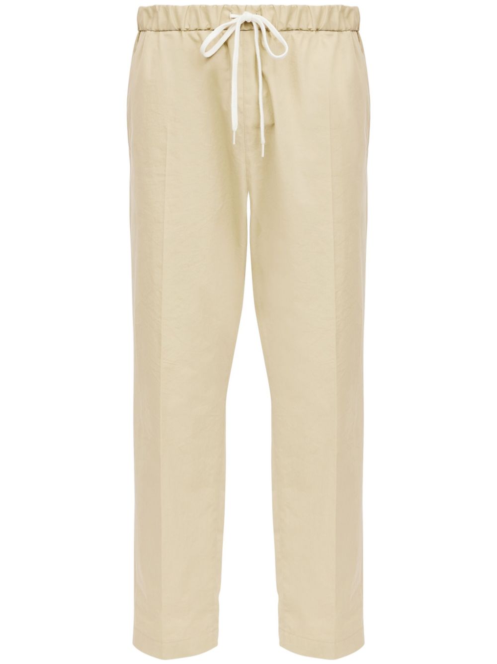 Single-stitch logo track pants - Neutrals