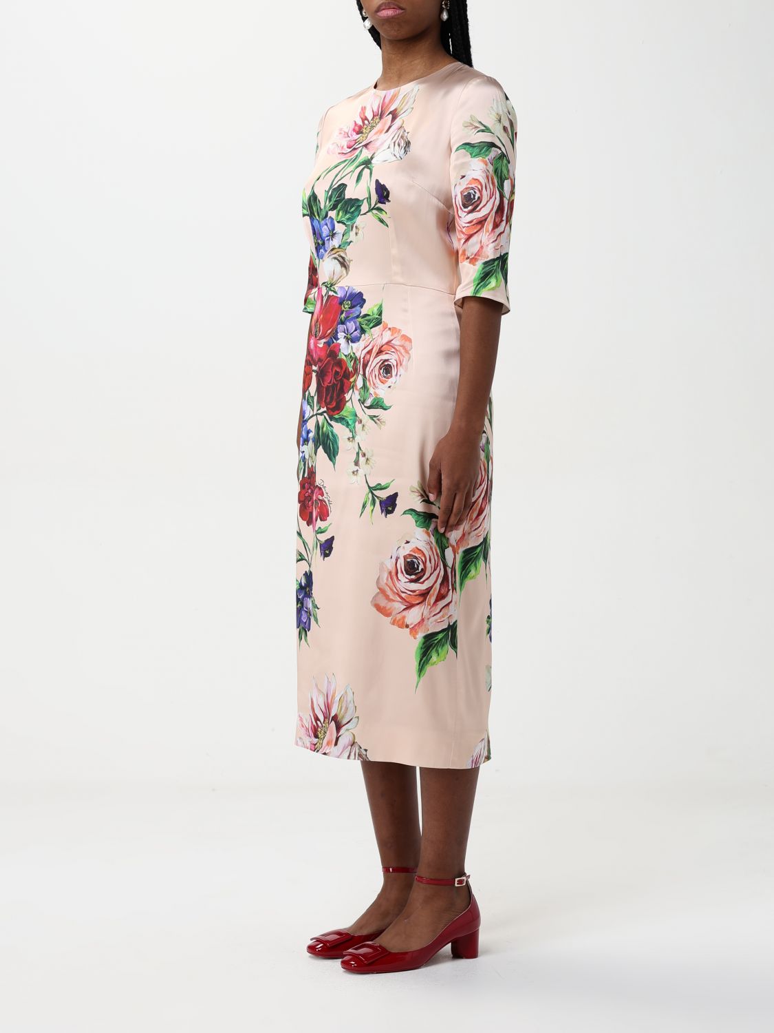 Dress DOLCE & GABBANA Woman color Pink
