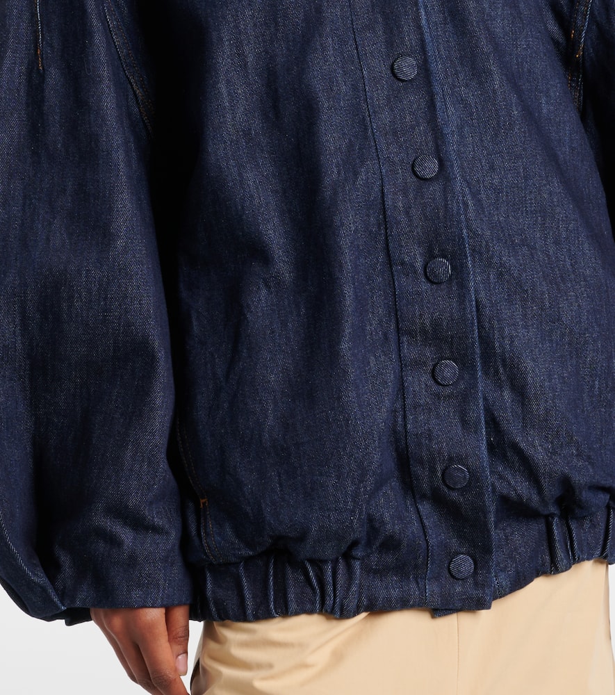 Oversized denim jacket