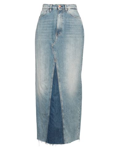 Woman Denim skirt Blue Size 28 Cotton