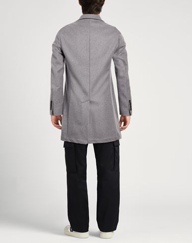 Man Coat Grey Size 42 Wool, Polyester, Cashmere, Pashmina
