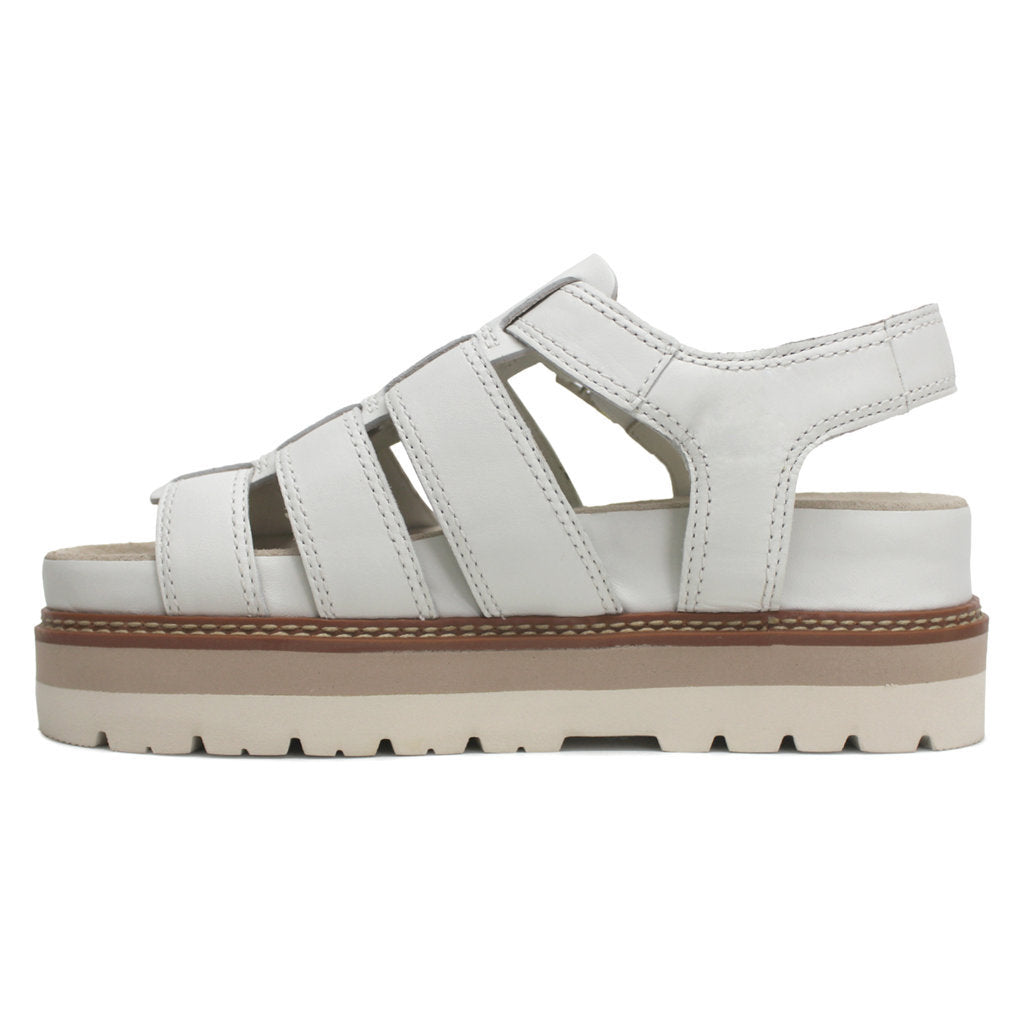 Clarks Orianna Twist Leather Women's Platform Slingback Sandals