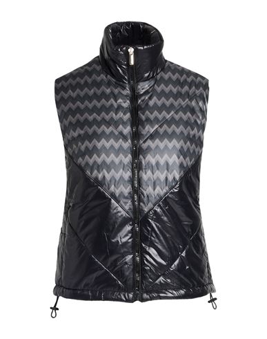 Woman Vest Black Size M Polyester