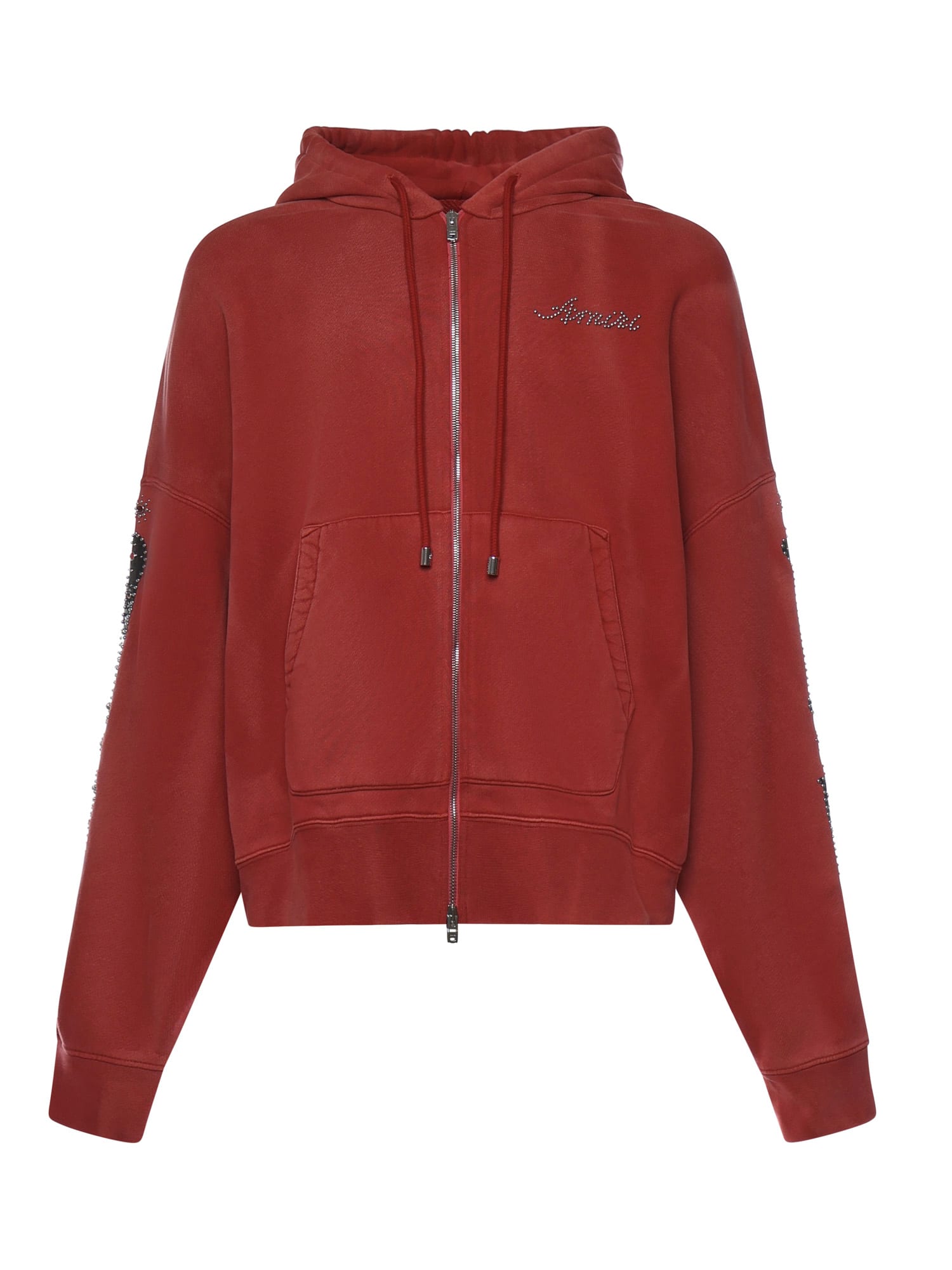 Studded Cotton Sweatshirt