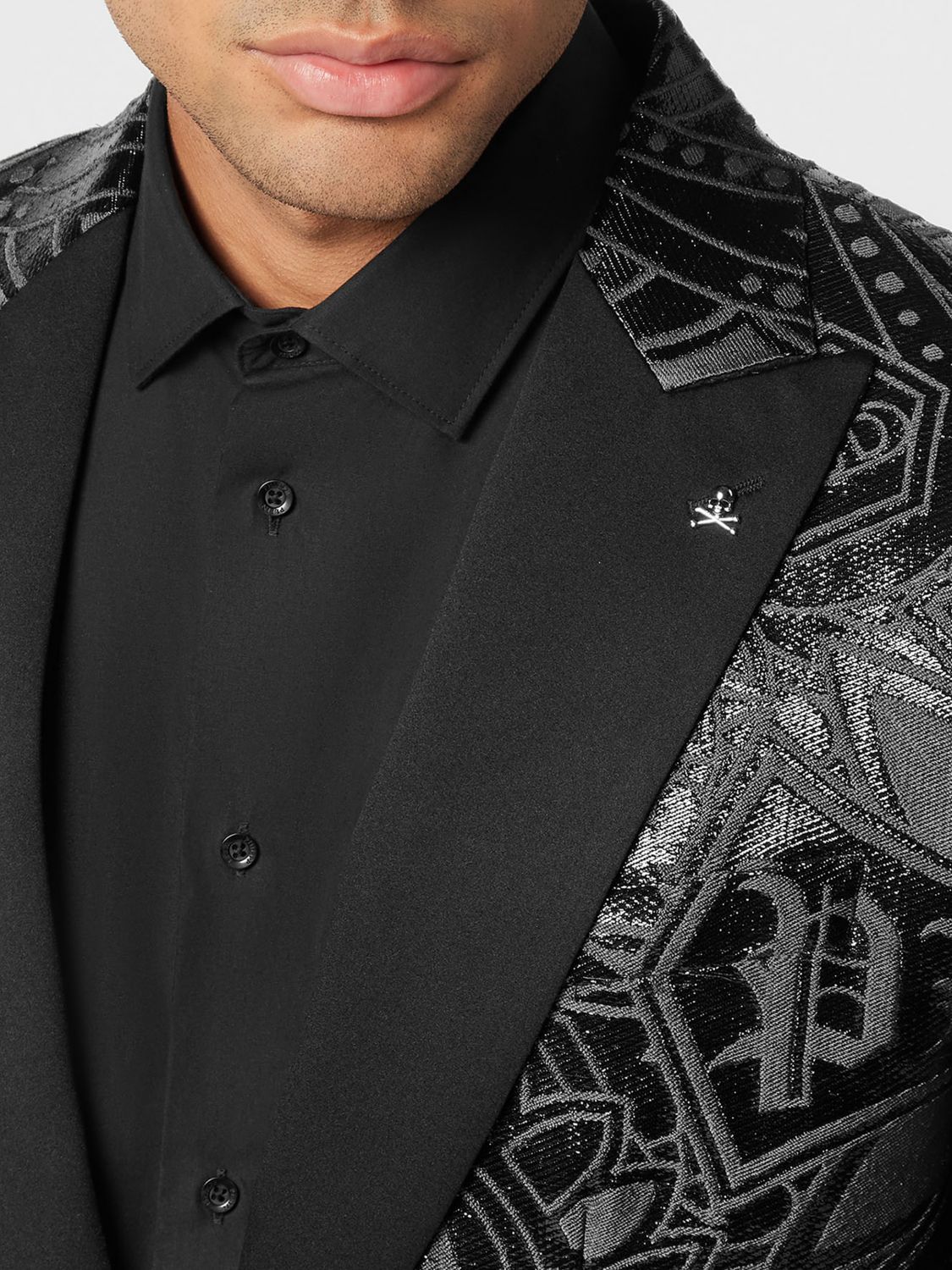 Blazer Men color Black