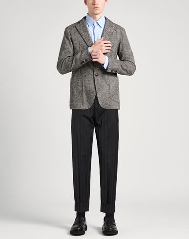 Man Pants Black Size 34 Virgin Wool