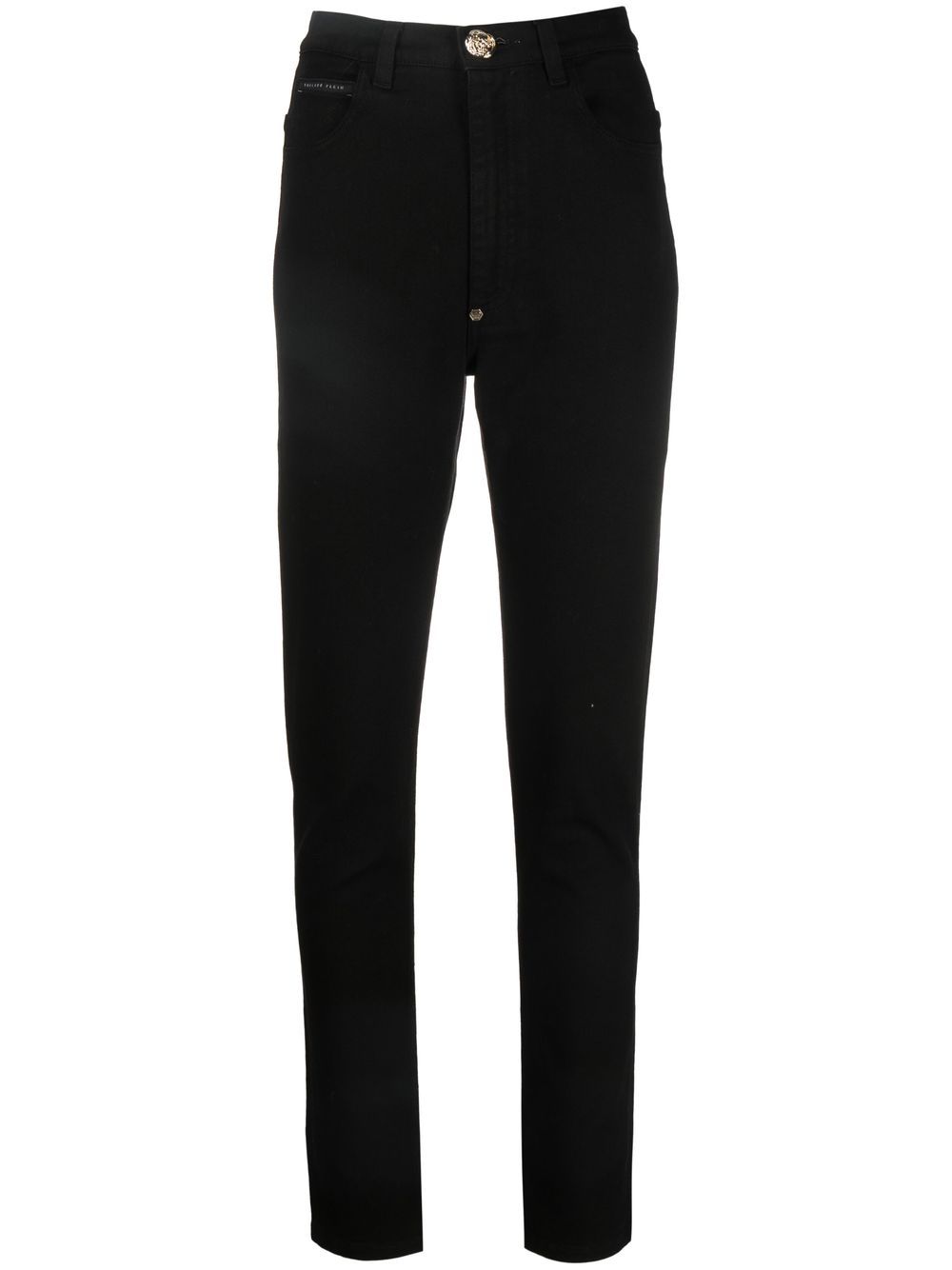High-rise super-skinny jeans - Black