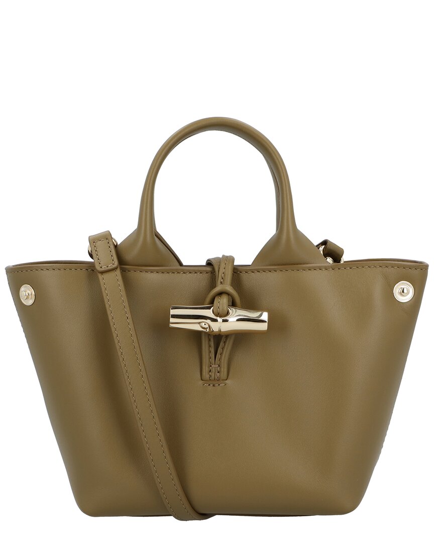 Le Roseau Extra Small Leather Handbag