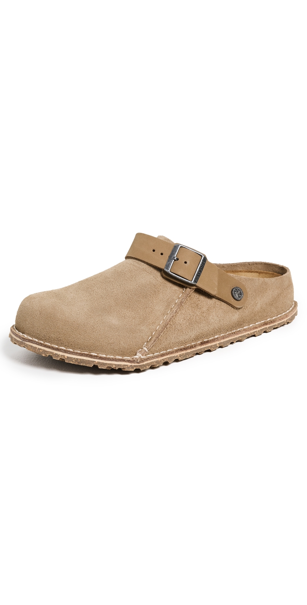 Lutry 365 Suede Mules Gray Taupe